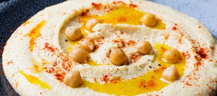 Ρεβύθια με ταχίνι και λεμόνι