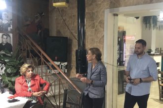 Κατερίνα Σολωμού: Περιοδεία στα χωριά του Δήμου Ερυμάνθου ΦΩΤΟ