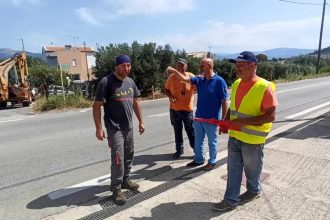 Χαράλαμπος Μπονάνος: Επιβλέποντας εργασίες αποψίλωσης