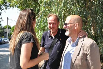 Χαράλαμπος Μπονάνος: Από το πρωΐ στον καθαρισμό σχολείων