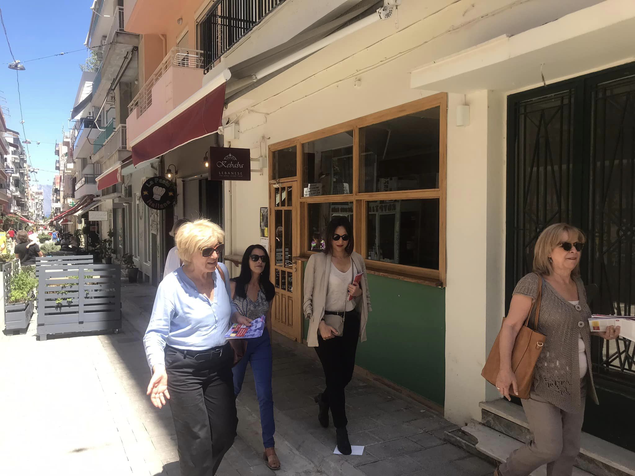 Σία Αναγνωστοπούλου: Περιοδεία με υποψήφιες της Νέας Αριστεράς