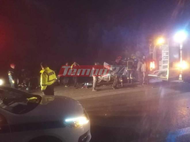 Πάτρα: Τρομακτικό τροχαίο τη νύχτα - Τρία άτομα στο νοσοκομείο ΦΩΤΟ