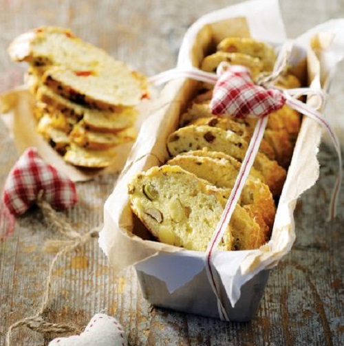 Παξιμαδάκια αλμυρά σε δύο εκδοχές