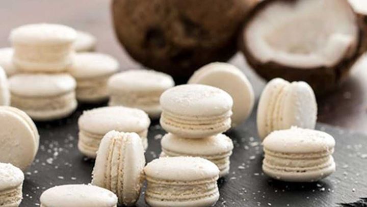 Μacaron με καρύδα!