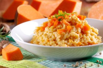 Ριζότο με κολοκύθα