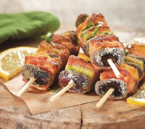 Έγχρωμοι ελέφαντες φασόλια «σουβλάκια»