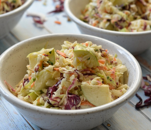 Σήμερα δοκίμασε σαλάτα coleslaw