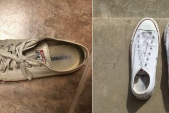Το τρικ για να καθαρίσεις αποτελεσματικά τα λευκά σου sneakers έγινε viral -Πεντακάθαρα, σαν καινούρια