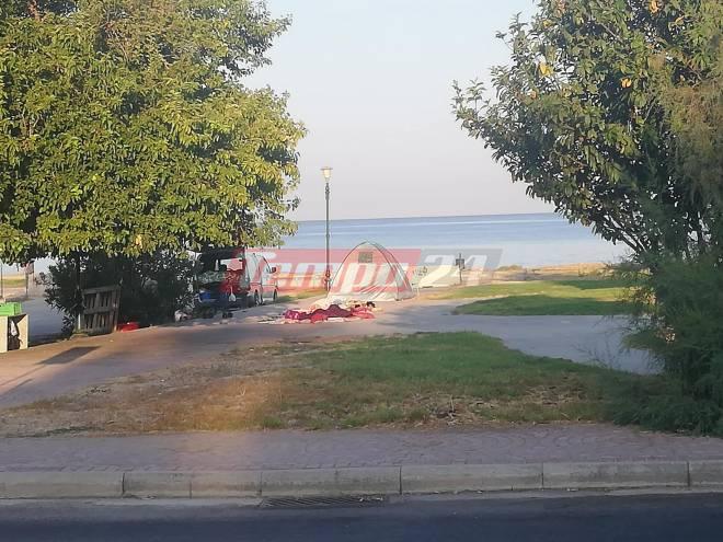 Πάτρα: Πάρκο για ...σκηνίτες- ΦΩΤΟ