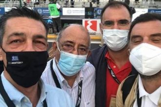 Η διοίκηση του ΠΕΑΚ στο Ράλι Ακρόπολις