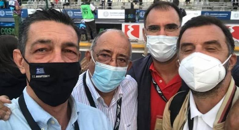 Η διοίκηση του ΠΕΑΚ στο Ράλι Ακρόπολις