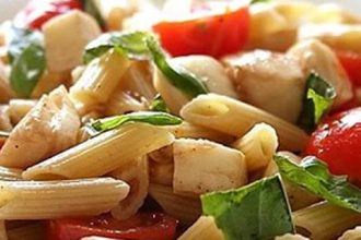 Πέννες με ντοματίνια και φέτα