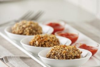 Μπιφτέκια με αράπικα φιστίκια