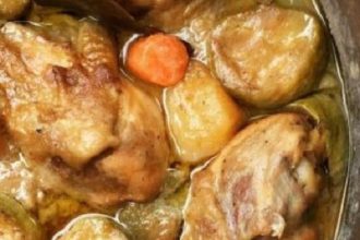 Κοτόπουλο με τζίντζερ και λαχανικά