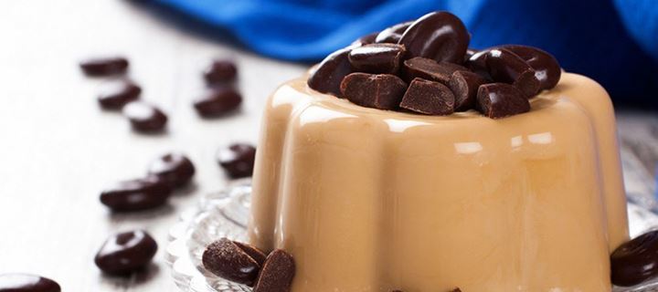 Πανακότα με άρωμα καφέ