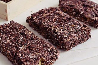 Μπάρες σοκολάτας με κουάκερ