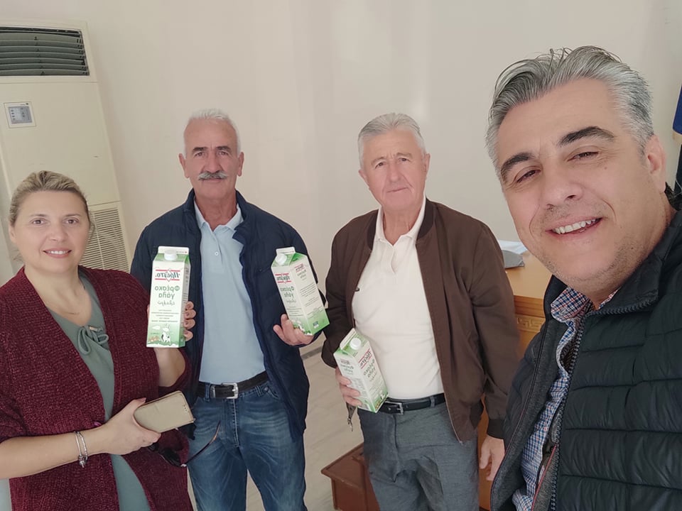Διανομή γάλακτος στους τρίτεκνους της Κ. Αχαΐας - Γενική συνέλευση από τον σύλλογο