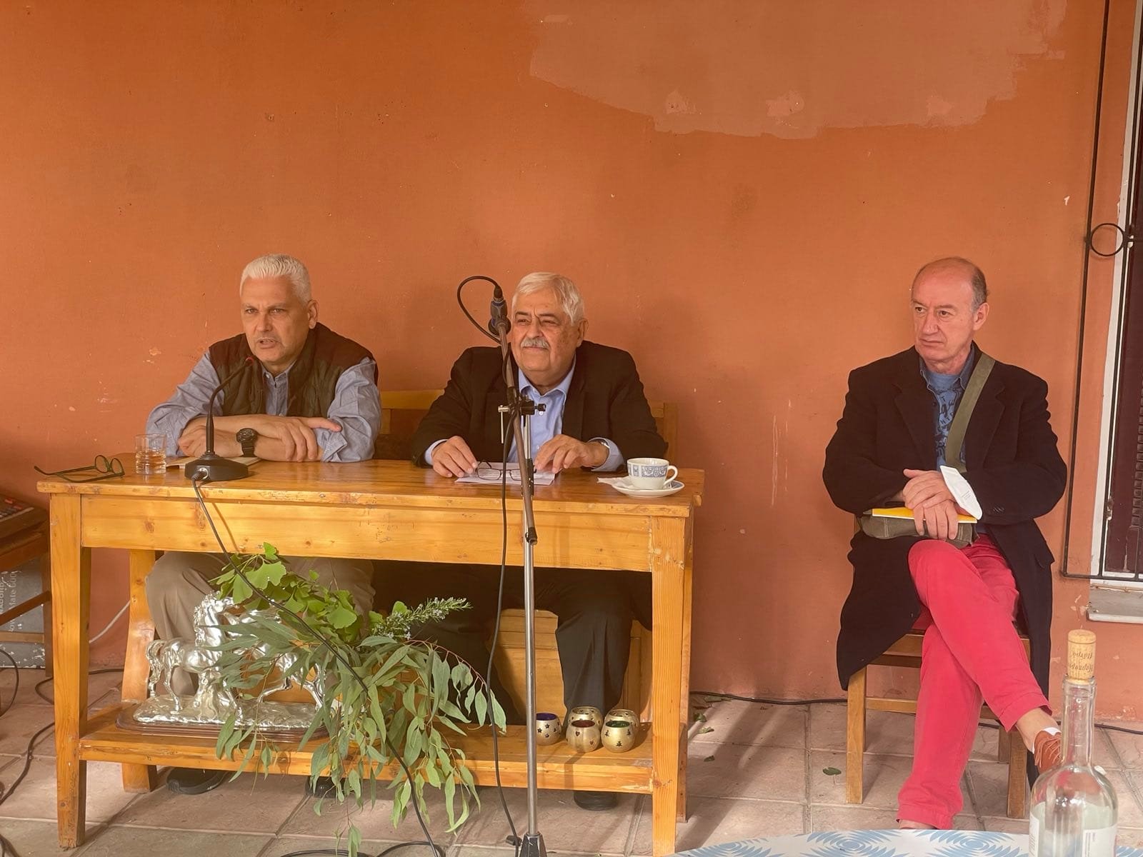 Ο Φωκίων Ζαΐμης σε παρουσίαση βιβλίου