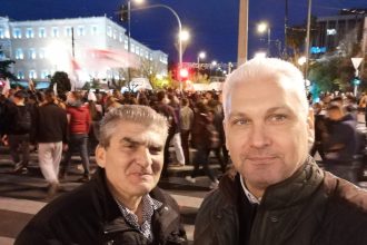 Φωκίων Ζαΐμης: Στην πορεία του Πολυτεχνείου