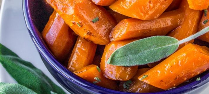 Καραμελωμένα καρότα