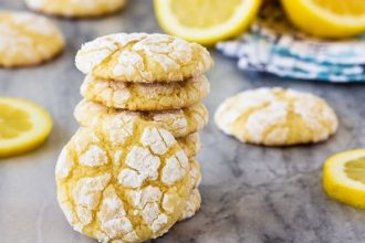 Soft cookies με λεμόνι για τον καφέ σας!