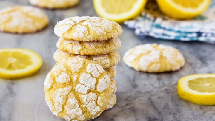 Soft cookies με λεμόνι για τον καφέ σας!