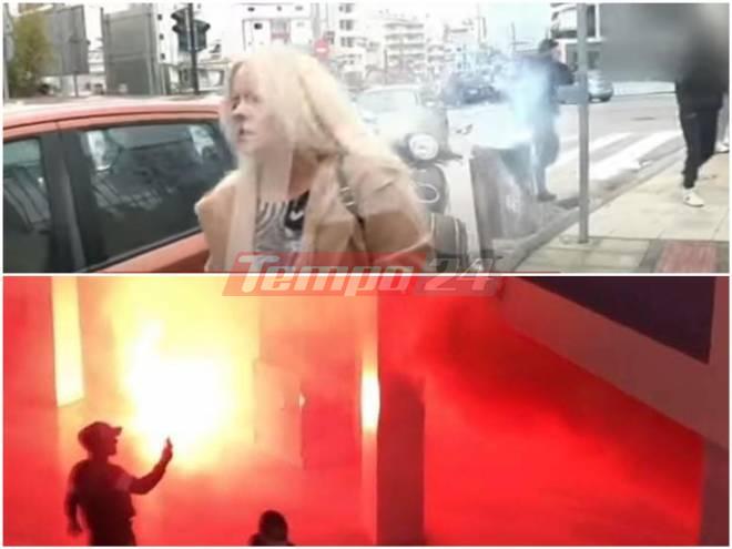 Πάτρα: Ξεφεύγει η κατάσταση στο 2ο ΕΠΑΛ - Πέταξαν δυναμιτάκια μπροστά στις τηλεοπτικές κάμερες (ΒΙΝΤΕΟ)