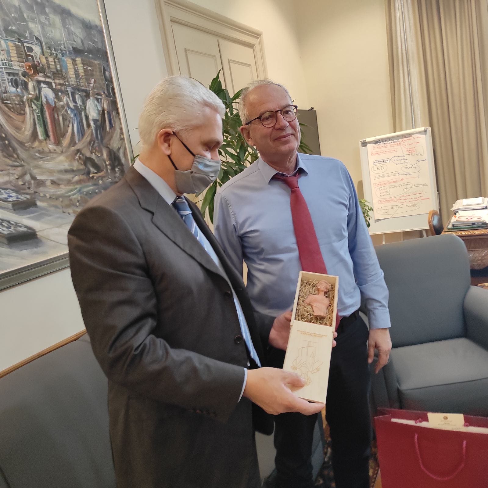 Φωκίων Ζαΐμης: Συνάντηση με το Δήμαρχο Καβάλας