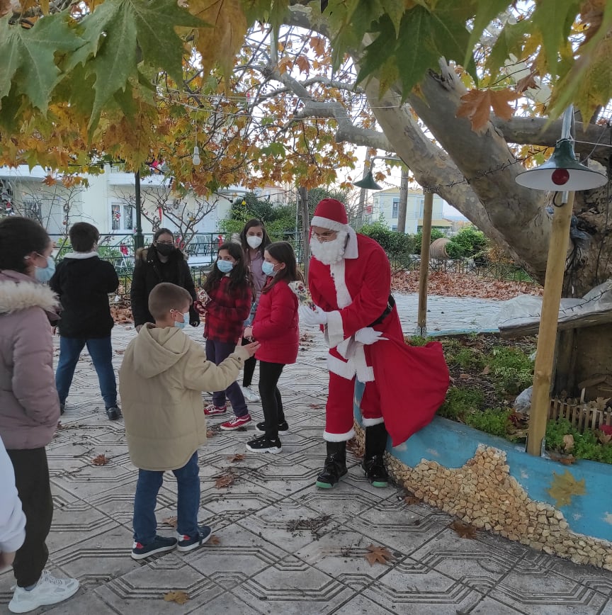 Δυτική Αχαΐα: Ο Άη Βασίλης έφτασε... στον Αλισσό!