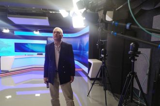 Ο Φωκίων Ζαΐμης στο νέο στούντιο του ΙΟΝΙΑΝ