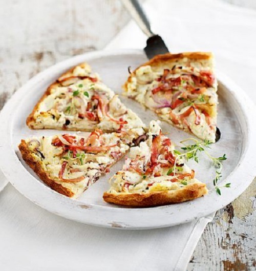 Τarte flambé, η αλσατική πίτσα