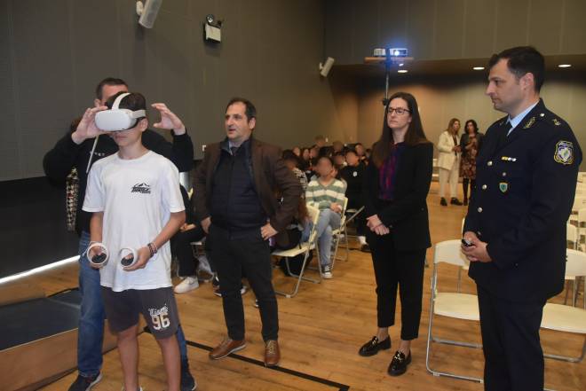 Εγκαινιάστηκε το θεματικό πάρκο «Χτίζουμε τοίχο στην παραβατικότητα ανηλίκων» στην Πάτρα (ΦΩΤΟ)