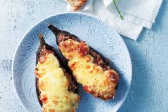 Παπουτσάκια από μελιτζάνα