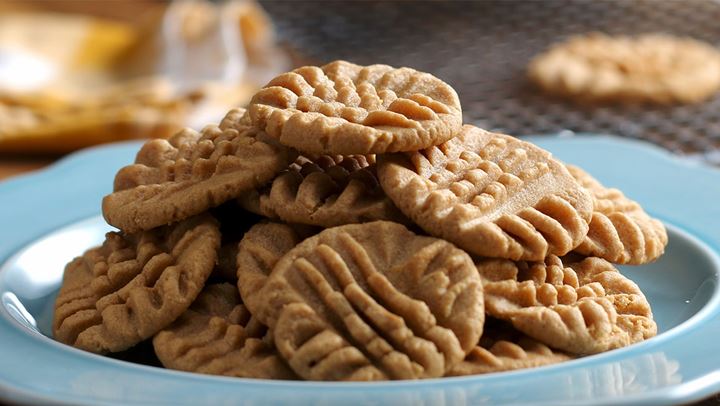 Τραγανά μπισκότα φυστικοβούτυρου που ξετρελαίνουν τα παιδιά!