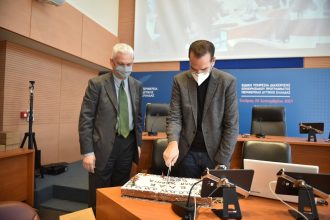 Φωκίων Ζαΐμης: Η πίτα κόπηκε, τα μέλη παρακολουθούσαν από το διαδίκτυο