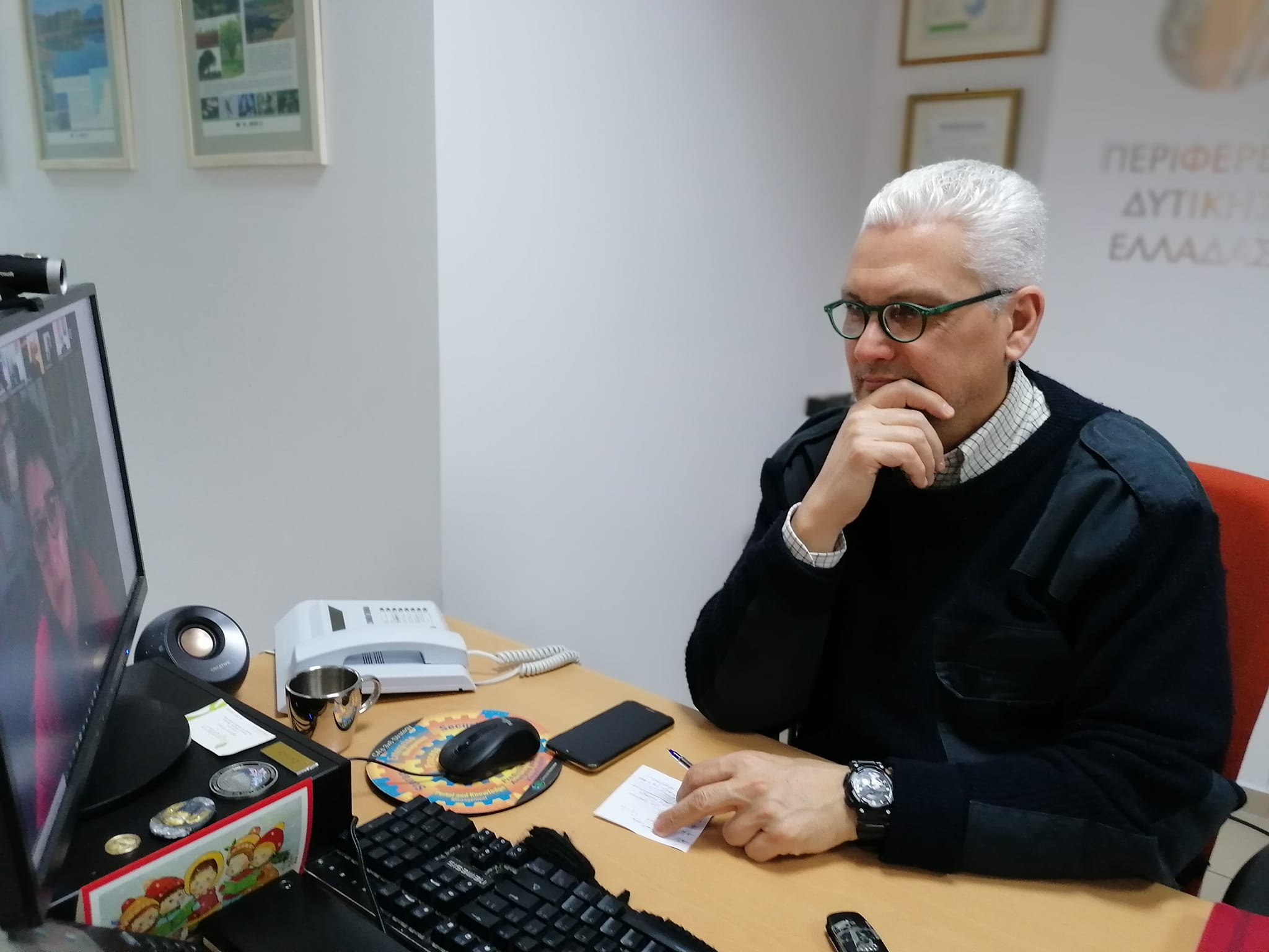 Φωκίων Ζαΐμης: Τηλεδιάσκεψη για την Αϊτή