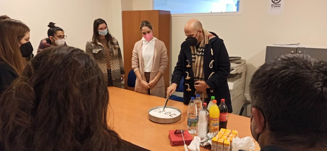 Ο Χαράλαμπος Μπονάνος στην πίτα των ιχνηλατών