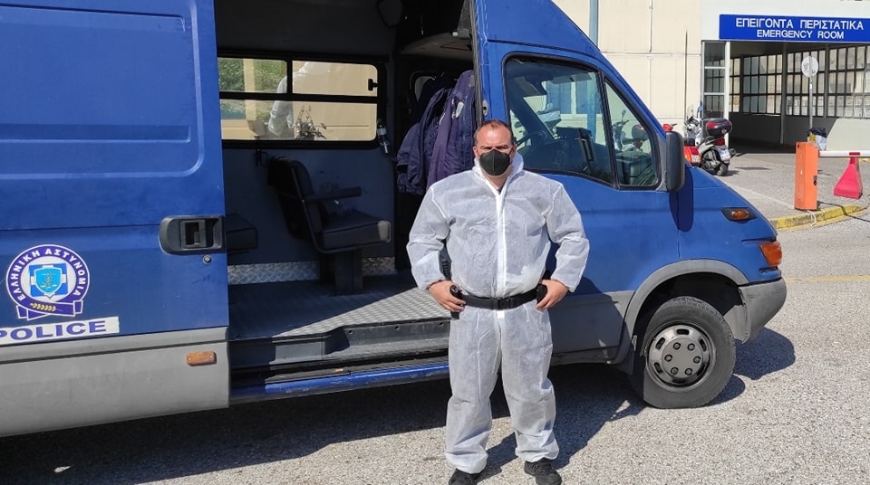 Γ. Μπαλάσης: Μετέφερε κρατούμενους ασθενείς κορονοϊού, αλλά τον κόλλησαν άλλοι...