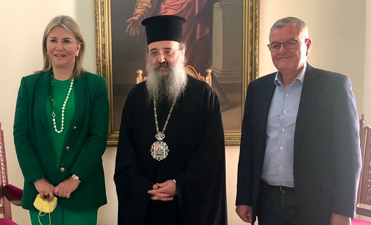 Στον Μητροπολίτη Πατρών η Υφυπουργός Παιδείας Ζέτα Μακρή