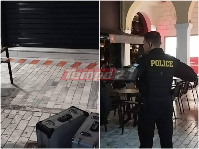 Πυροβολισμοί στο κέντρο της Πάτρας - Οι κάμερες θα "μιλήσουν" για το αιματηρό επεισόδιο σε καφετέρια με έναν τραυματία