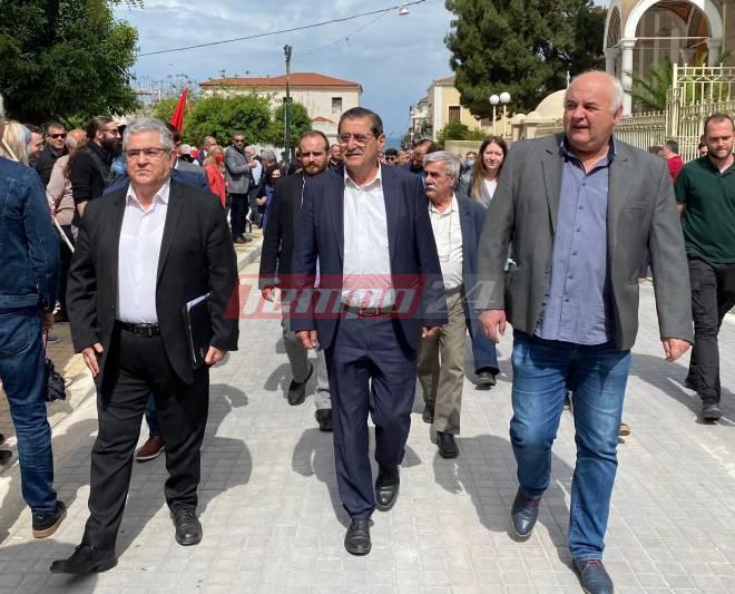 Στην Πάτρα ο Δ. Κουτσούμπας, για την εκδήλωση τιμής στο Νίκο Μπελογιάννη - ΒΙΝΤΕΟ - ΦΩΤΟ