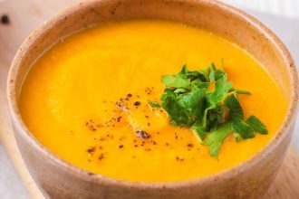 Πικάντικη καροτόσουπα για τις κρύες ημέρες
