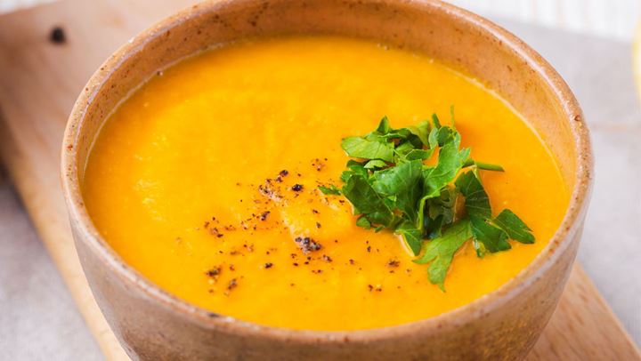 Πικάντικη καροτόσουπα για τις κρύες ημέρες