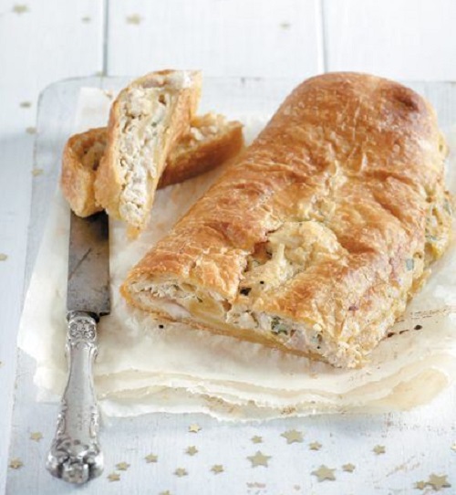 Στρούντελ με κοτόπουλο