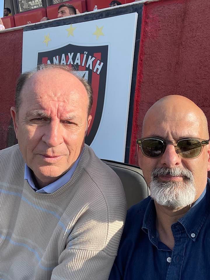 Ο Χαράλαμπος Μπονάνος στον φιλανθρωπικό αγώνα των παλαιμάχων της Παναχαϊκής