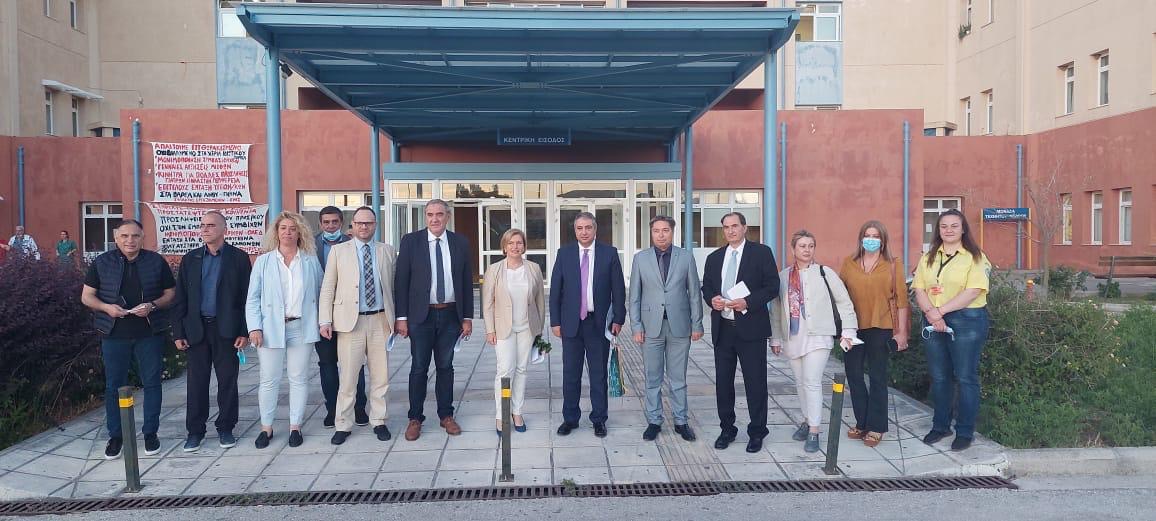 Μίνα Γκάγκα από Ζάκυνθο: Eπισκέφτηκα ένα σύγχρονο νοσοκομείο όπου τέθηκε σε λειτουργία Moνάδα Εντατικής Θεραπείας