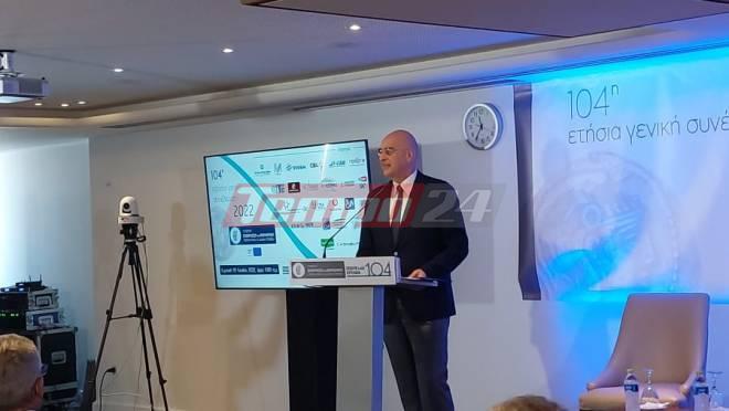 Πάτρα: Στην Γενική Συνέλευση του ΣΕΒΠΕΔΕ ο Νίκος Δένδιας - ΦΩΤΟ