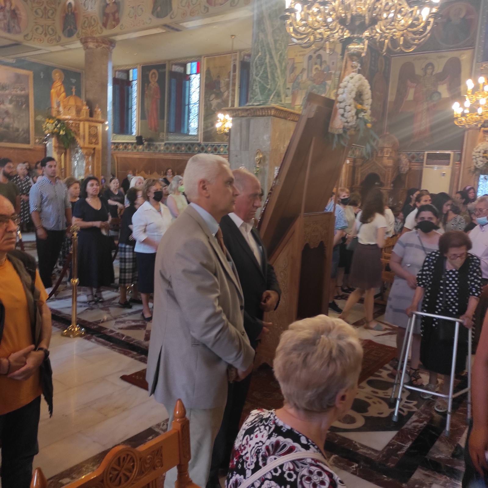 Στις εκδηλώσεις για την Αγία Τριάδα ο Φωκίων Ζαΐμης