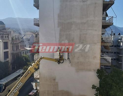 Πάτρα: Ξεκίνησαν οι εργασίες της νέας τοιχογραφίας στη Γούναρη - Ποιον θα απεικονίζει; ΦΩΤΟ