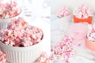 Ροζ ποπ κόρν για ένα τέλειο κοριτσίστικο baby shower!